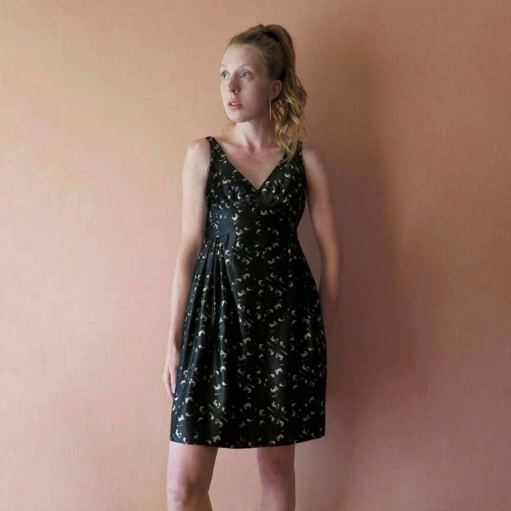 Milly Geo Print Mini Dress
